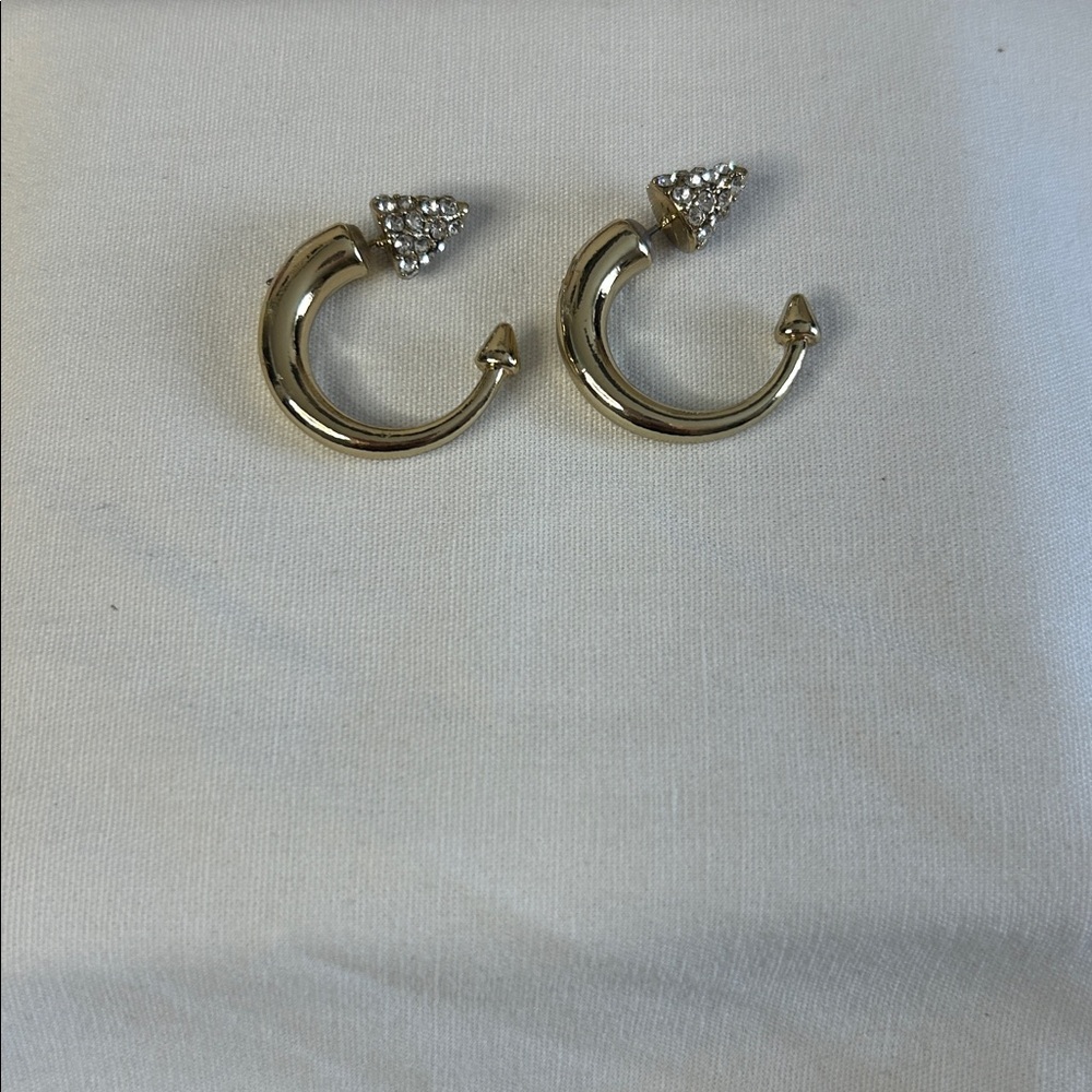 Charming Charlie Gold and Silver Arrow Rings